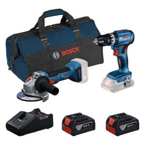 BOSCH PROFESSIONAL Akku-Werkzeug-Set »GSB 18V-45 + GWS 18V-8«