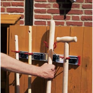 BRUNS Schiene mit 4 Gerätehaltern