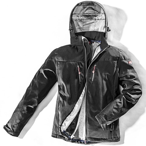 BULLSTAR Softshelljacke schwarz