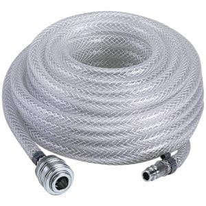EINHELL Druckluftgewebeschlauch silber/transparent Ø 6 x 10000 mm