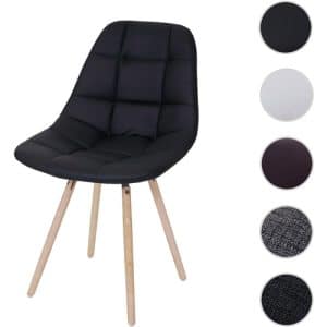 MVG Esszimmerstuhl »MVG-A60 II« - schwarz