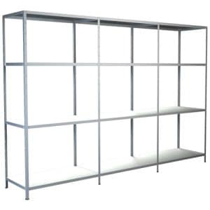 SCHULTE REGALWELT Grundregal mit 2 Anbauregalen