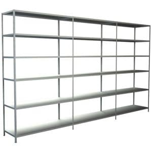 SCHULTE REGALWELT Grundregal mit 2 Anbauregalen