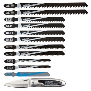 WOLFCRAFT Sägeblatt-Set