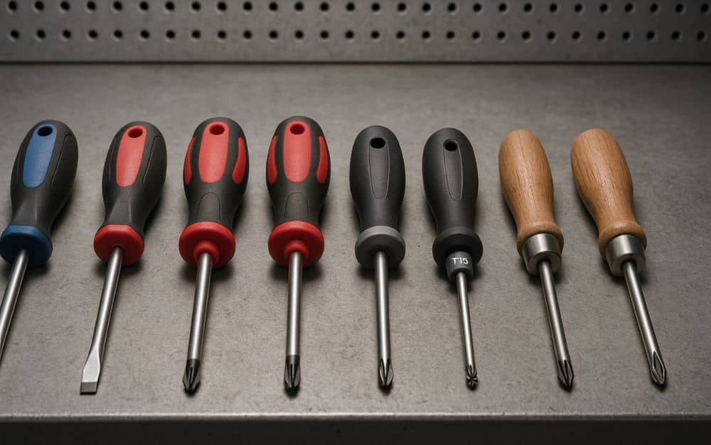 Welche Schraubenzieher gibt es? Alle Typen und ihre Verwendung