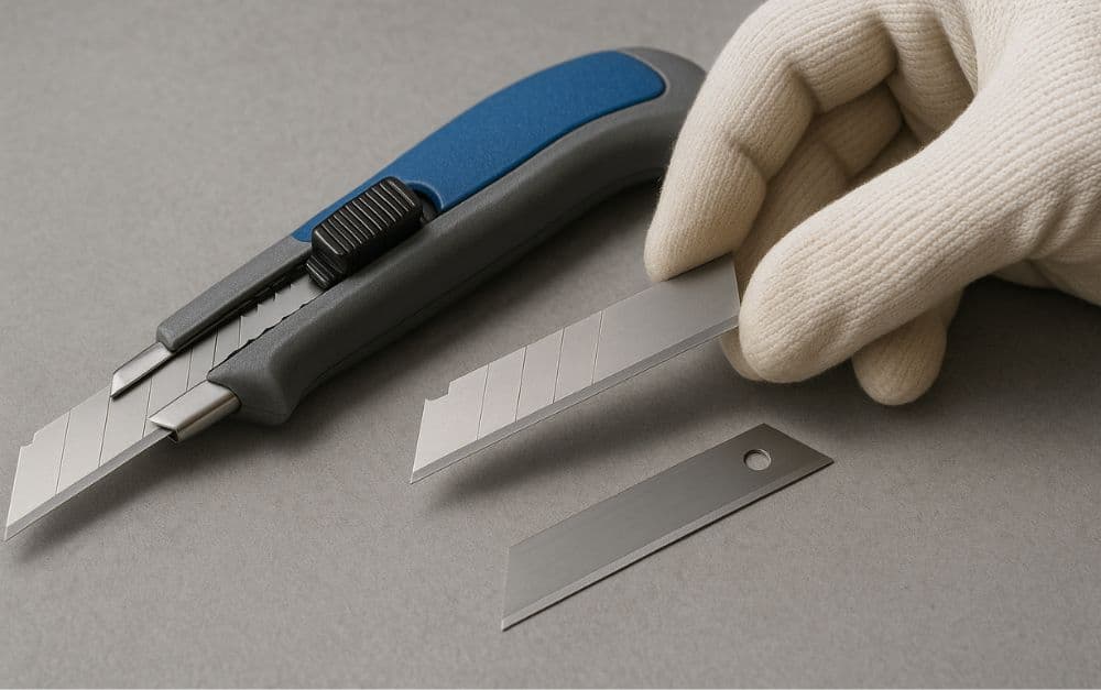 Wie wechselt man die Klinge beim Cuttermesser? Anleitung & Tipps